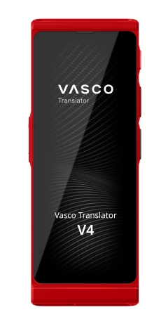 V4 Vasco Translator - ruby red